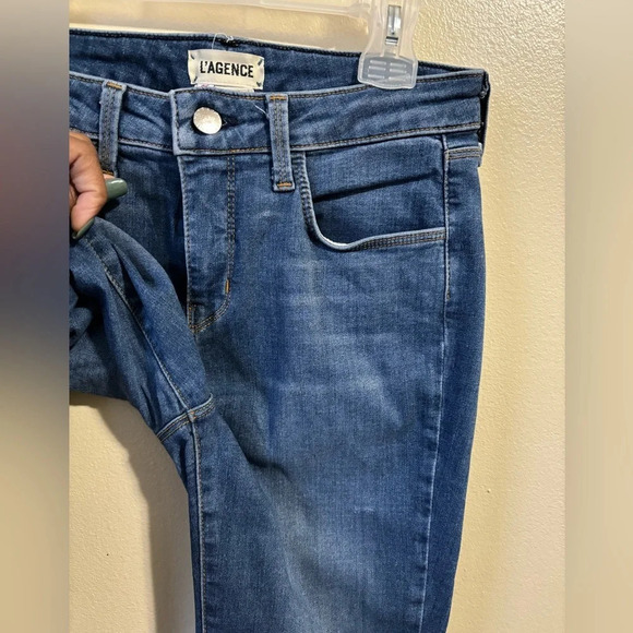L’AGENCE Margot Jean Skinny High Rise Light Vintage Size 26 - Picture 4 of 15